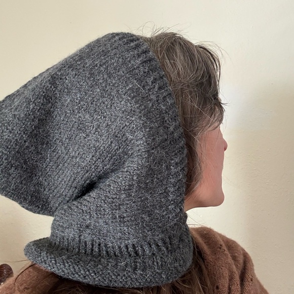 French Alpaca and Merino Pixie balaclava - Picture 4 of 4